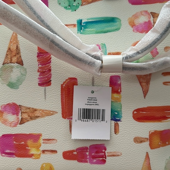 NWT Kate Spade Shore Street Tote Ice Pop Print - Picture 6 of 6